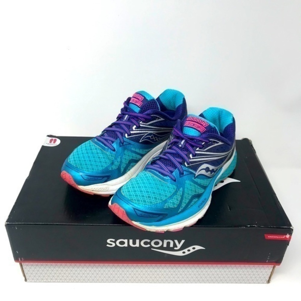 Saucony Wmns Ride 9 Running ‘Aqua Burst’